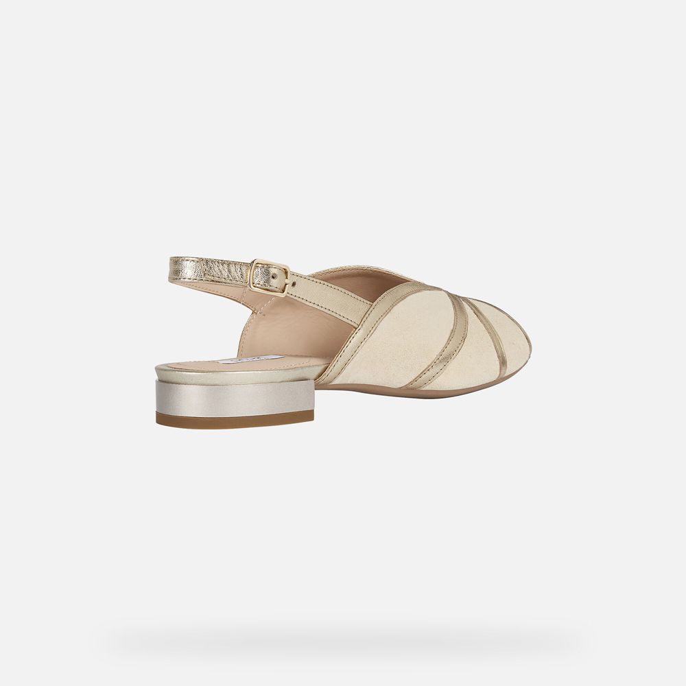 Geox Bayan Sandalet Altın - Wistrey - WKR-601379